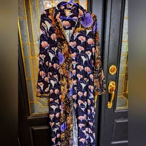 H&M Long Floral Dress/Duster